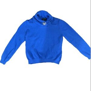 Ralph Lauren blue pullover cotton sweater womens XL